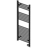 Adax Comfort Scaldasalviette Elettrico 500x1374 mm, 500 W, Nero | Termoarredo elettrico bagno con termostato, porta asciugamani da parete, radiatore scalda salviette, IP44