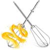 TOYANDONA Set di 2 fruste in acciaio inox per frullatore a mano: frusta di ricambio per frullatore elettrico - perfetto per cuochi amatoriali e appassionati di pasticceria