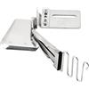 CEMTUKLBP Accessorio per orlatura a punto overlock industriale, piegatore per cordoncino in sbieco da cucire, guida di piegatura di precisione per tessuti con finitura superiore pulita, per