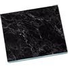 Generic Decormat di protezione cucina Decormat della cucina di Decormat di cucina a taglio di cucina - marmo nero 60x52 cm