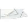 Exacompta 1000 feuilles de listing autocopiantes blanc/jaune 240x12 2plis bandes caroll detachables