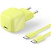 Belkin BoostCharge Caricatore USBC 30W con GaN + Cavo USB-C Intrecciato 2 m | Ricarica GaN Rapida e Compatta, USBC PD, Caricatore USB per iPhone, MacBook Neo, iPad, Samsung Galaxy, Google Pixel, AirPods