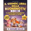 IL GRANDE LIBRO DELLA BUONANOTTE (0-3 anni) Audiolibro Incluso 70 Favole