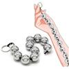 nanronron Bolas Anales de Metal, Bolas Anales con 10 Bolas Bolas de Amor Para Mujer Plug Anal# para Hombres Mujeres Xxl Ano Masturbador Cadena Anal Butt Plug Juguetes Anales Juguete Sexual Para Pareja Set