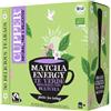 CUPPER Tè Verde Bio Matcha Energy con Matcha e Acerola 50 bustine | Tè energizzante, biologico, filtri biodegradabili non sbiancati, fairtrade, tè verde equo solidale, fonte di vitamina C
