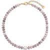 POSADINA Collana in Pietra Naturale da Donna, Gioielli Fatti a Mano, Collana Minimalista Sovrapponibile, Idea Regalo Elegante