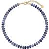 POSADINA Collana in Pietra Naturale da Donna, Gioielli Fatti a Mano, Collana Minimalista Sovrapponibile, Idea Regalo Elegante