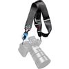 Rollei Tracolla regolabile per fotocamera, larghezza 3,9 cm, portata per tutte le fotocamere DSLR Nikon, Canon, Sony, Lumix, Fujifilm, Olympus