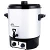 LITTLE BALANCE 3035 Happy Conserve Pro, Sterilizzatore per barattoli elettrici, Distributore di bevande calde, Temperatura regolabile, Timer + Rubinetto, Grande capacità 27 l, 1800 W, Bianco