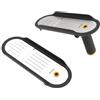 Fiskars Functional Form Mandolina, Mandolina Per Tagliare le Verdure | Spessore di Taglio Regolabile, Piedino Pieghevole, Nero/Arancione, 1079969