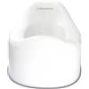 Dreambaby My First Stage, vasino antiscivolo, compatto e leggero, con protezione antispruzzo, da 18 mesi a massimo 25 kg, colore: bianco brillante/grigio