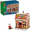 LEGO S.P.A Lego Casa di Pan di Zenzero Festiva con Babbo Natale e Accessori 40809