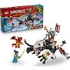 LEGO S.P.A Lego Ninjago Zilvar e Grimtak la Bestia Drago Action Figure Kai e Nya La Rivolta dei Draghi 71863