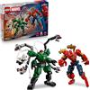LEGO S.P.A Lego Marvel Battaglia Mech: Spider-Man vs. Doc Ock con 2 Action Figure 6+76338