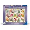 Ravensburger - Puzzle 1000 Pezzi Poster Floreali, Puzzle Adulti 70x50cm | Puzzle Poster Floreali, 1000 pezzi, 70x50 cm, per adulti 14+, collezione Meravigliosa Illustrazione, ideale come idea regalo.
