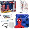 Lexibook Spider-Man Fotocamera StarCAM con Custodia 3D, DJ130SPZLXB | Stampa foto con StarCAM, custodia 3D Spider-Man, 4 rotoli, adesivi, giochi, MP3 e cavo USB-C inclusi.
