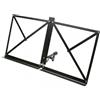 Stagg MUS-A1 BK Leggio Pieghevole per Strumento Musicale/Portatile, Nero
