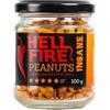 I LOVE SPICY Hellfire Peanuts Insane 100 g, Arachidi Piccantissime Condite Con Peperoncino Carolina Reaper, Piccantezza 5/5