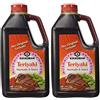 kikoman Kikkoman Teriyaki Marinade & Salsa, 4 oz (1,25 Qt) Confezione da 2