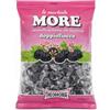Generico Caramelle Gommose alla Liquirizia Doppiofiocco MORE 400g - Caramelle Morbide Incartate Singolarmente - Gusto Intenso Liquirizia - Formato Convenienza