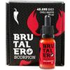 I LOVE SPICY Brutalero Scorpion 20 ml - Salsa Piccante Estrema Artigianale con Pipetta - Trinidad Scorpion Moruga 80 % - 43.293 SHU - Sfida Scoville per Veri Guerrieri del Piccante
