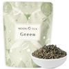 MoonTea | Tè Verde Chun Mee - 25 g | Tè Cinese in Foglia | Foglie Ricurve Stile Eyebrow - Note Vegetali e Fruttate - Infusione Fresca e Delicata - Confezione Termosaldata