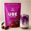 Ubedia Ube in Polvere Gusto Ciliegia 100 g - Ube delle Filippine con Aroma di Ciliegia - Colore Viola Naturale, per Ube Latte, Bubble Tea e Pasticceria - Vegano, Senza Glutine - Ubedia