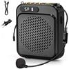 FadyDail Fady Bluetooth Amplificatore Vocale Portatile con Microfono Auricolare Cablato e Cintura, Mini Ricaricabile Altoparlante per Insegnanti, Guida Turistica, Allenatori, Presentatori, Riunione, Yoga
