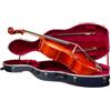 Crossrock Custodia per violoncello in ABS con ruote in blu per entrambi 4/4 Full 3/4 (CRA861CEFBL)
