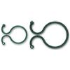 Windhager 06216 - Confezione di 25 Fermagli circolari per tutori per Piante
