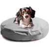 Avalon - Cuscino Cane Sfoderabile e Lavabile Piccolo in Tessuto Jive Antistrappo Premium, Materasso Cane Anatomico e Impermeabile, Cuccia per Cani Antipelo, Made in Italy(Frisbee 60cm-Grigio)