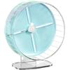 Generisch Ruota per criceti da 25 cm, con supporto regolabile | Accessori per criceti per gerbilli, topi, cincillà, furetti, scoiattoli, ghiacchini, casa e interni