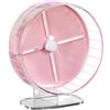 Generisch Ruota per cincillà, 26 cm, con supporto regolabile | Accessori per criceti per gerbilli, topi, cincillà, furetti, scoiattoli, ghiacchini, casa e interni