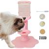 Wuvfojca Distributore Automatico Di Acqua Per Gatti Kit Automatico Regolabile | Distributore d'Acqua Potabile Per Gatti Adatto A Interno Soggiorno Camera Da Balcone Esterno Campeggi