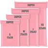 KOMABLEN 120 Buste per Spedizioni Vinted 17x30/2 x35/28x42/32x45cm | 120 Micron Autoadesive Buste per Spedizione, Impermeabile Opaqui Sacchetti, PE Pacchi, per Scarpe, Libri, Abbigliamento