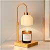 PORFOYO Lampada scaldabagno, lampada elettrica profumata con timer e dimmer, regolabile in altezza, per camera da letto, yoga e decorazione, regalo per donne