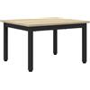 HKLGBVCR Tavolino rettangolare Sonoma 60 x 50 x 36 cm Legno Composito e Metallo