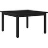 HKLGBVCR Tavolino rettangolare Rovere Nero 60x60x36 cm Legno Composito