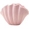 Generico Vaso Portafiori A Conchiglia Contenitore Portapennelli Trucco A Conchiglia | vaso decorativo per fiori per Casa, Camera da , Bagno, Libreria, Toeletta, Pennelli Trucco, Penne, Cancelleria