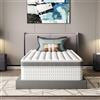DEWINNER Materasso ibrido 90 x 190 x 30 cm con molle insacchettate e memory foam, 7 zone di comfort, durezza media, certificato Oeko-TEX, supporto perfetto e durata, materasso per adulti