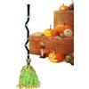 Generico Scopa Stregata Con Effetti Sonori E Attivazione Vocale, 0.916 Lb, ABS | Scopa Da Leggera Da 0.916 Lb In ABS Con Risate Inquietanti, Luce Verde E Movimento