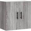 Generico Mobile Pensile Grigio Sonoma 60x31x60 cm in Legno Multistrato