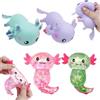 Ourdort 4 Pezzi Squeeze Giocattoli,Axolotl Squeeze Toy,Squishy Antistress,Pinch Toy | Giocattolida Spremere,Palline Antistres per Adulti,glitter Axolotl Antistress Giocattolo Squishy per Spremere e Rilassare
