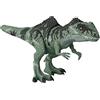 Mattel Jurassic World - Gigantosauro attacco letale con fauci mobili, con ruggito e movimenti, dinosauro per gioco dinamico e digitale, Giocattolo per Bambini 4+ Anni, GYC94