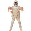 Morph Costume Mummia Bambino, Costume Halloween Bambino | Maglia, Pantaloni & Cappuccio, Design Bende Mummia, Perfetto per Halloween, Ideale per il Gioco di Ruolo