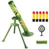 ZZPXMY Mortar Launcher Playset per 6 - 12 anni, Soft Foam Rocket Kids Play Set con 5 conchiglie in schiuma di sicurezza per ragazzi e ragazze (cinque ciotole verdi)
