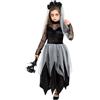 Funidelia | Costume di sposa fantasma per bambina - Sposa Halloween & La Sposa Cadavere - Costume per bambini e accessori per Feste, Carnevale e Halloween