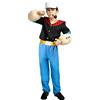 Funidelia | Costume Braccio di Ferro per bambino - Braccio di ferro, Cartoni Animati - Costume per Bambini e accessori per Feste, Carnevale e Halloween - Azzurro/Blu