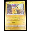 BB-Toy-Trades compatibile con Pokemon Go Pikachu SWSH234 Regalo di Compleanno Stella Nera Promo Carta - TEDESCO - Singola carta Fullart Holo + Toploader