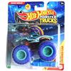 Hot Wheels Monster Trucks Shark Wreak, Beast Bashers 5/6 Include auto schiacciata